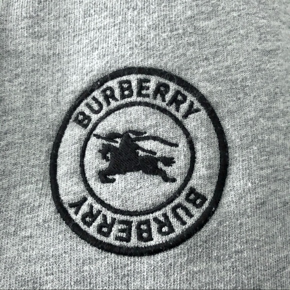 🎈Sold🎈Burberry Embroidered Patch Sweatpants - Picture 4 of 9